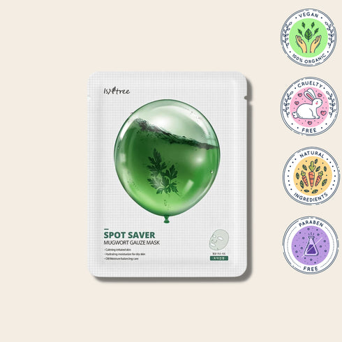 Isntree Spot Saver Mugwort Gauze Mask